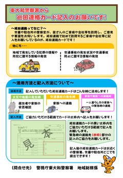 巡回連絡カードについて