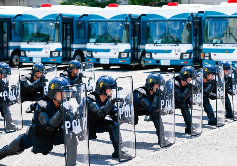 警備警察職種画像